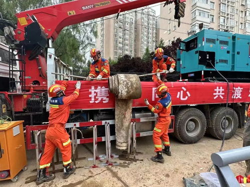 中國石油長慶油田輸油一處消防救援隊馳援寶雞災區(qū) 緊急保障輸氣管道安全